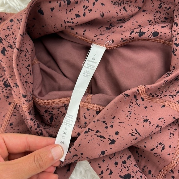 Lululemon To The Beat Tight Reflective 24" *lululemon X SoulCycle Tempo Splatter - Picture 3 of 7